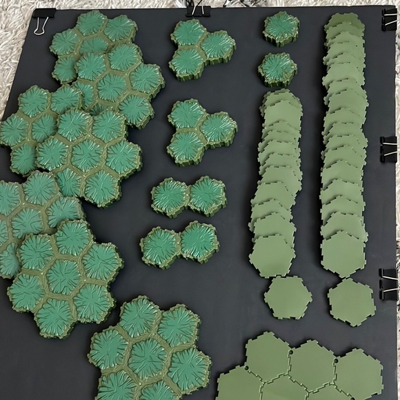 Heroscape Terrain Game Tiles Pieces Replacement - Picture 5 of 8